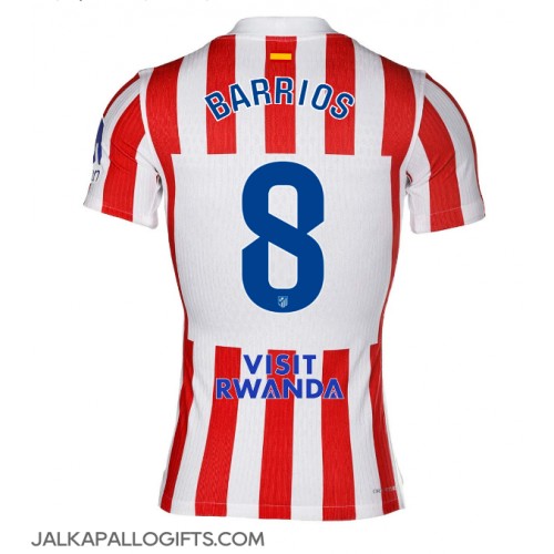 Atletico Madrid Pablo Barrios #8 Kotipaita 2025-26 Lyhythihainen